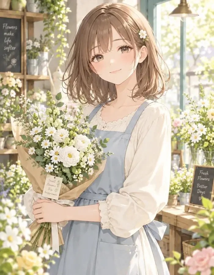 浅见樱角色插画 - 花魁 · 第 2 位｜咪咕影院花魁榜